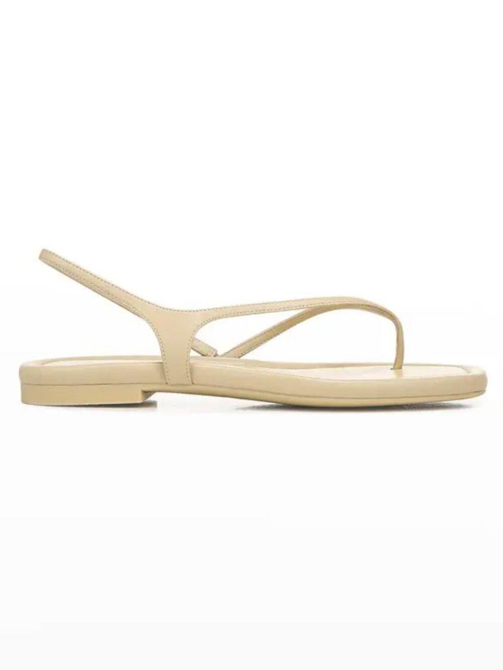 VINCE Deana Metallic Leather Sandals in Champagne Size 8 Brand New in Box NIB - Picture 3 of 11